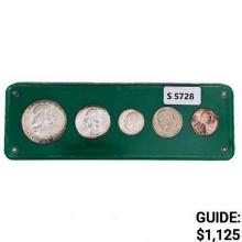 1951 US Proof Set (5 Coins)