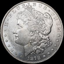 1878 7TF Rev 79 Morgan Silver Dollar CHOICE BU