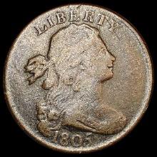 1805 Draped Bust Large Cent LIGHTLY CIRCULATED
