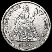 1883 Seated Liberty Dime UNCIRCULATED