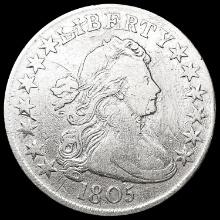 1805 Draped Bust Half Dollar NICELY CIRCULATED