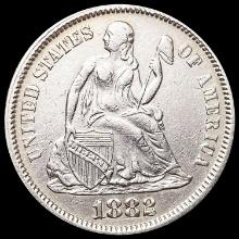 1882 Seated Liberty Dime UNCIRCULATED