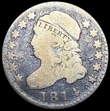 1814 Capped Bust Dime NICELY CIRCULATED