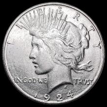 1924-S Silver Peace Dollar UNCIRCULATED