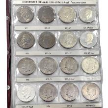 1971-1978 Eisenhower Dollar Set [32 Coins]