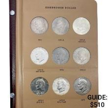 1971-1978 Eisenhower Dollar set W/Proofs [32 Coins