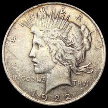 1922 Silver Peace Dollar LIGHTLY CIRCULATED