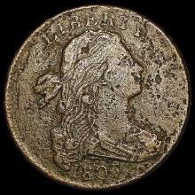 1803 Sm Date & Frac Draped Bust Large Cent NICELY