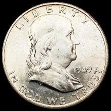 1949-D Franklin Half Dollar CHOICE BU