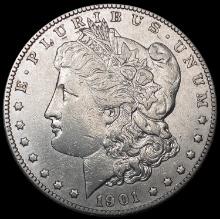 1901-S Morgan Silver Dollar LIGHTLY CIRCULATED