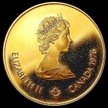 1976 Canada .25oz Gold $100 GEM PROOF