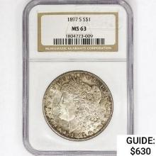 1897-S Morgan Silver Dollar NGC MS63