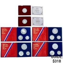 1976-1982 US Silver Proof Mint Sets [14 Coins]