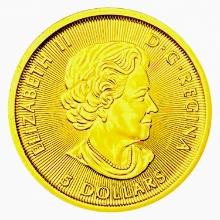 2018 Canada 1/10oz Gold $5 GEM PROOF