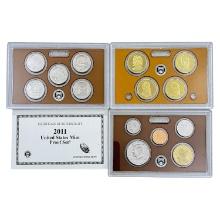 1990-2011 US Proof Mint Sets [103 Coins]