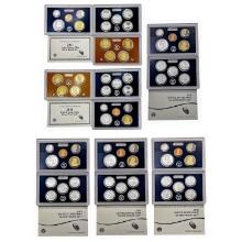 2011-2018 US Silver Proof Mint Sets [68 Coins]