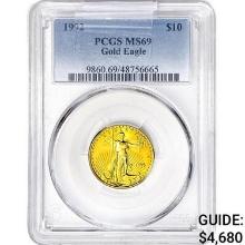 1992 US 1/4oz Gold $10 Eagle PCGS MS69
