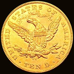 1870-CC $10 Gold Eagle UNCIRCULATED