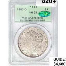 1883-O CAC Morgan Silver Dollar PCGS MS66