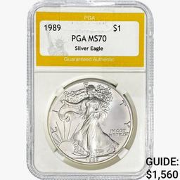 1989 Silver Eagle PGA MS70