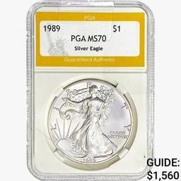 1989 Silver Eagle PGA MS70