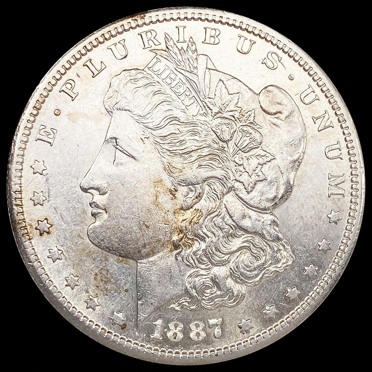 1887-S Morgan Silver Dollar UNCIRCULATED