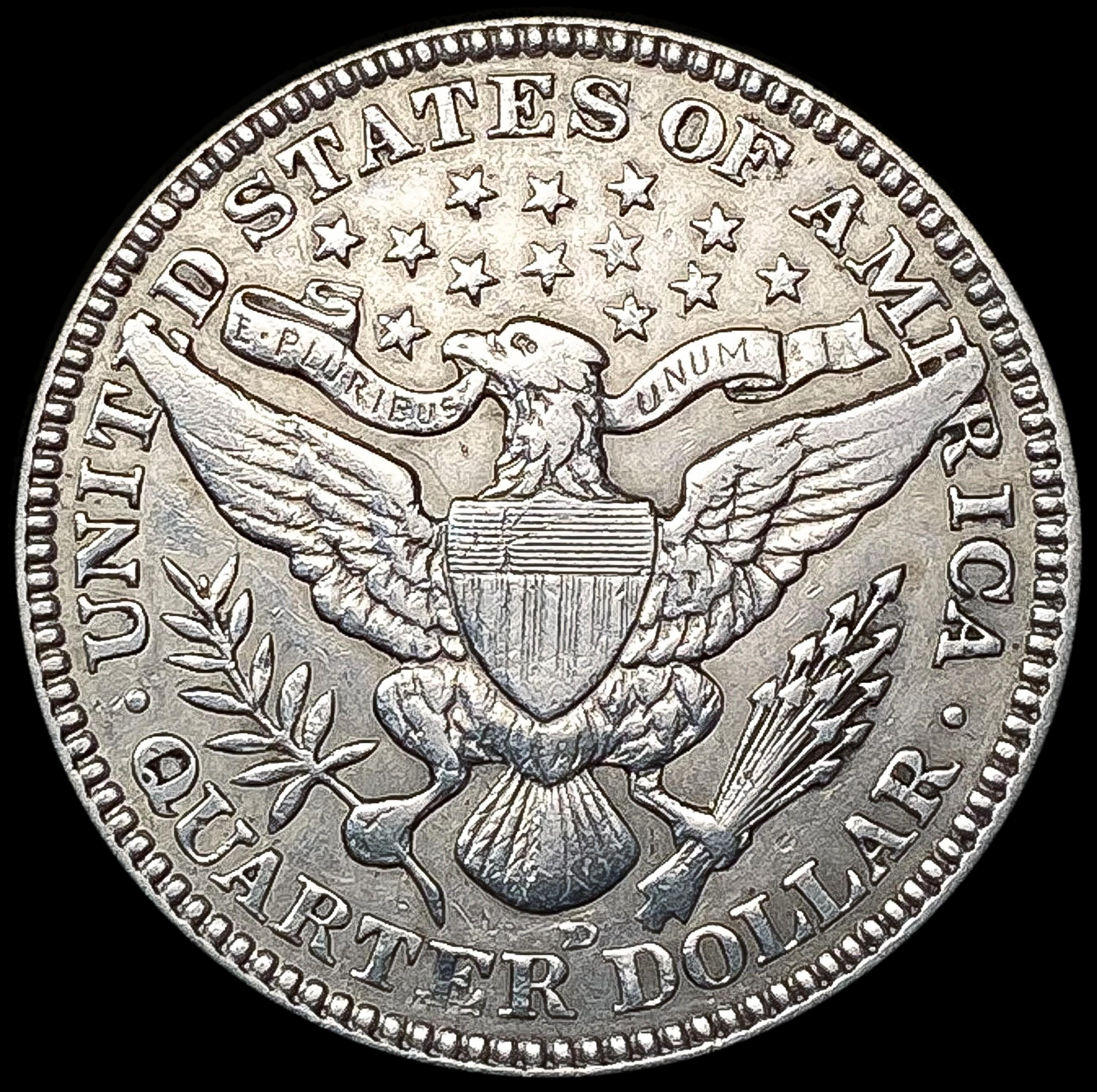 1911-D Barber Quarter CLOSELY UNCIRCULATED