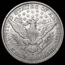 1907-O Barber Half Dollar CLOSELY UNCIRCULATED