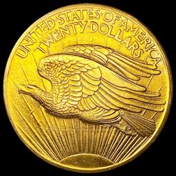 1908 $20 Gold Double Eagle CLOSELY UNCIRCULATED