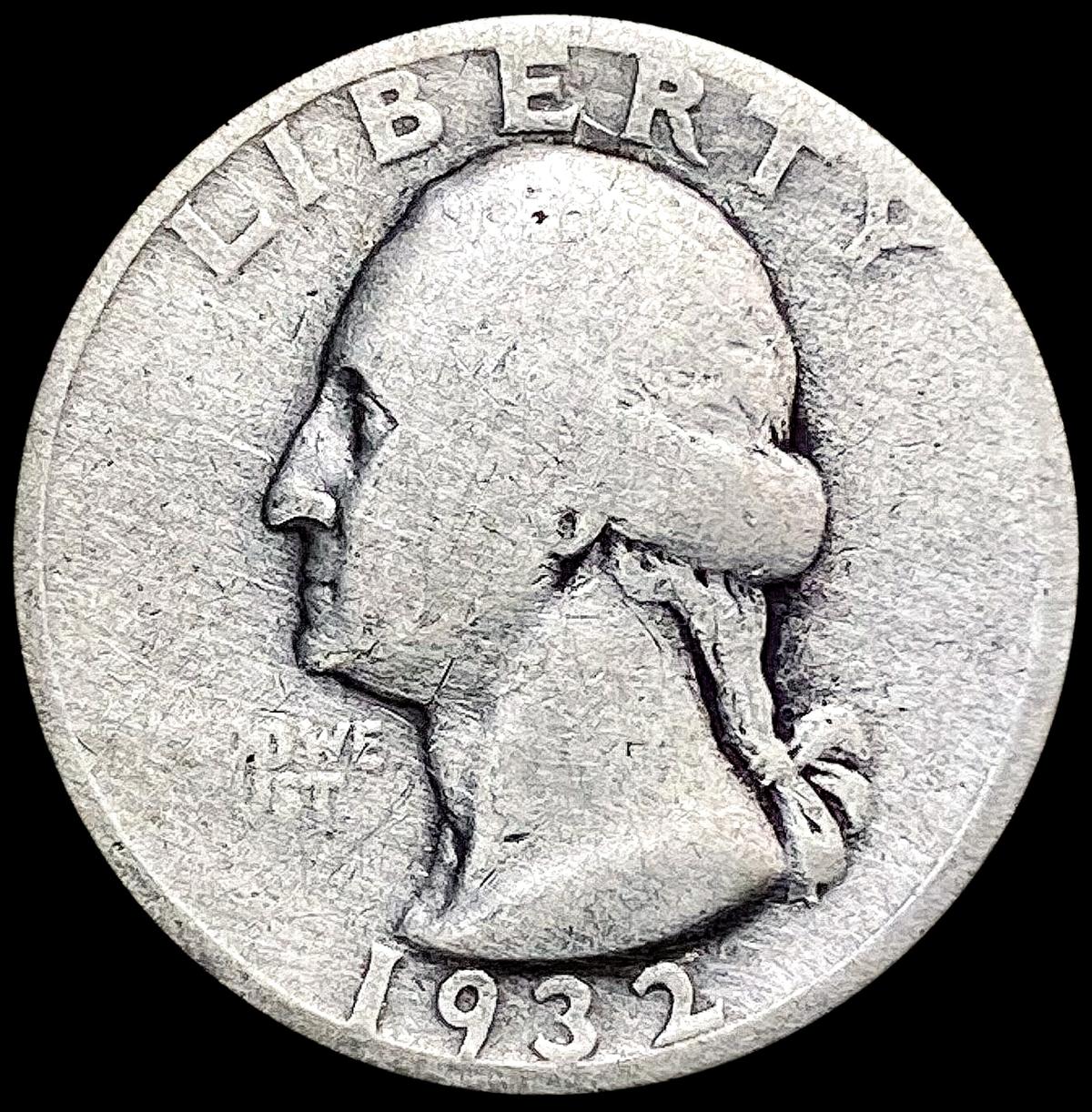 1932-D Washington Silver Quarter NICELY CIRCULATED