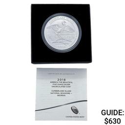 2018 Cumberland Isl. 5oz Silver Round [1 Coin]