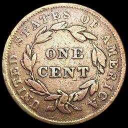 1839 Braided Hair Large Cent NICELY CIRCULATED