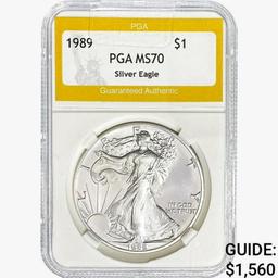 1989 Silver Eagle PGA MS70