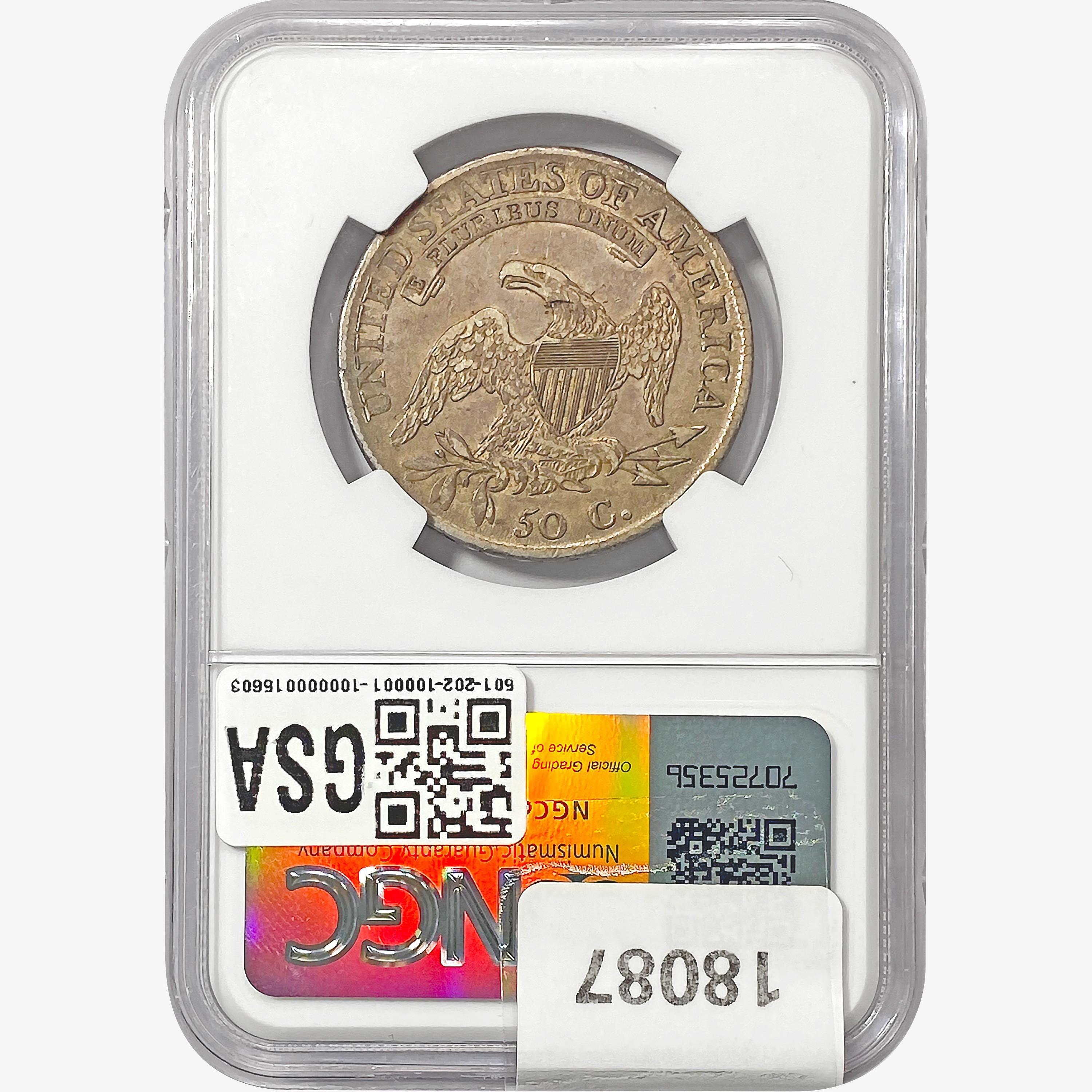 1810 Capped Bust Half Dollar NGC XF40