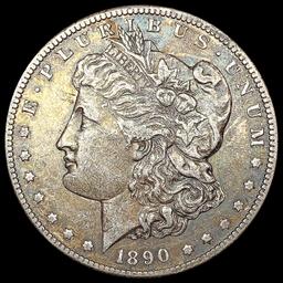 1890-CC Morgan Silver Dollar LIGHTLY CIRCULATED