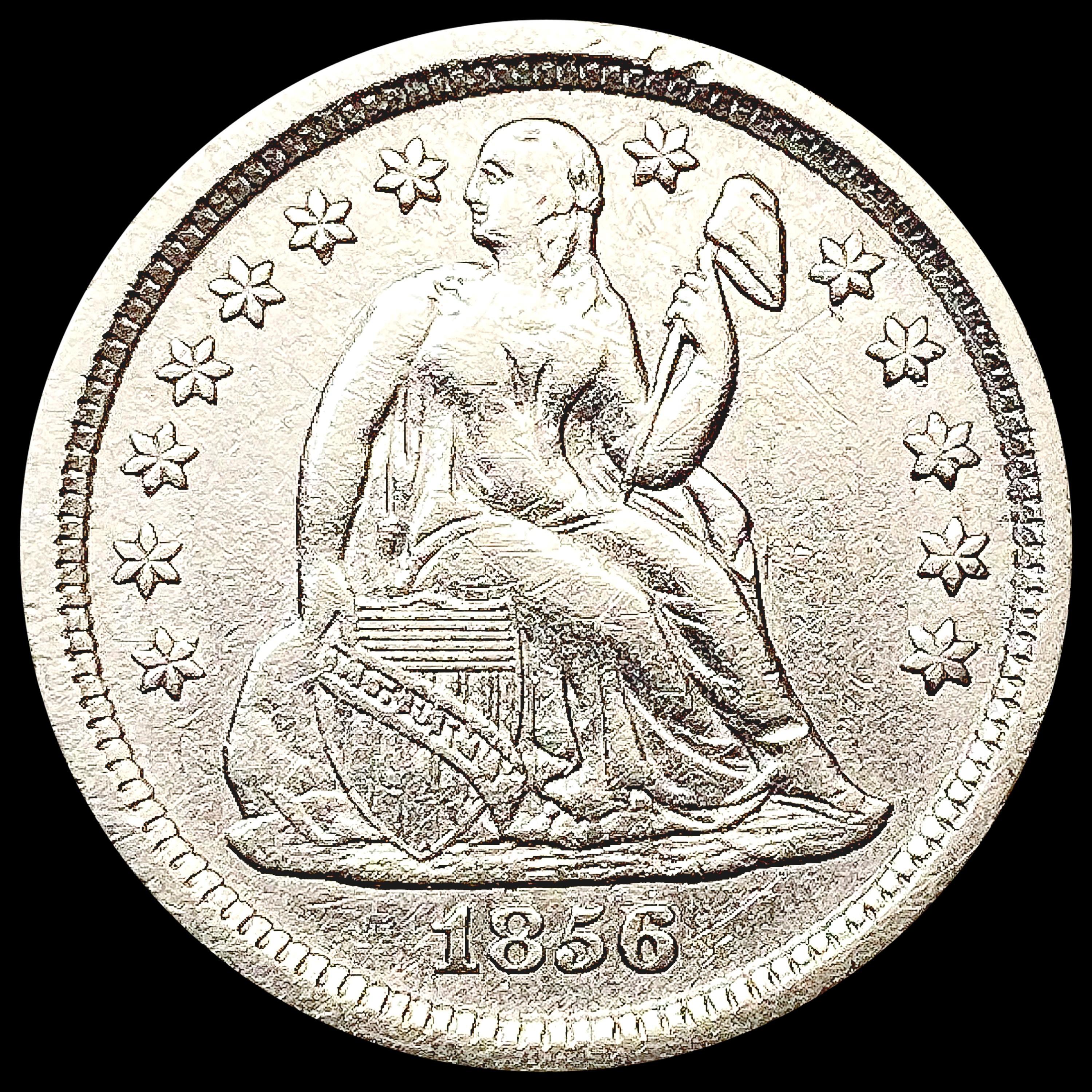 1856 Seated Liberty Dime CLOSELY UNCIRCULATED