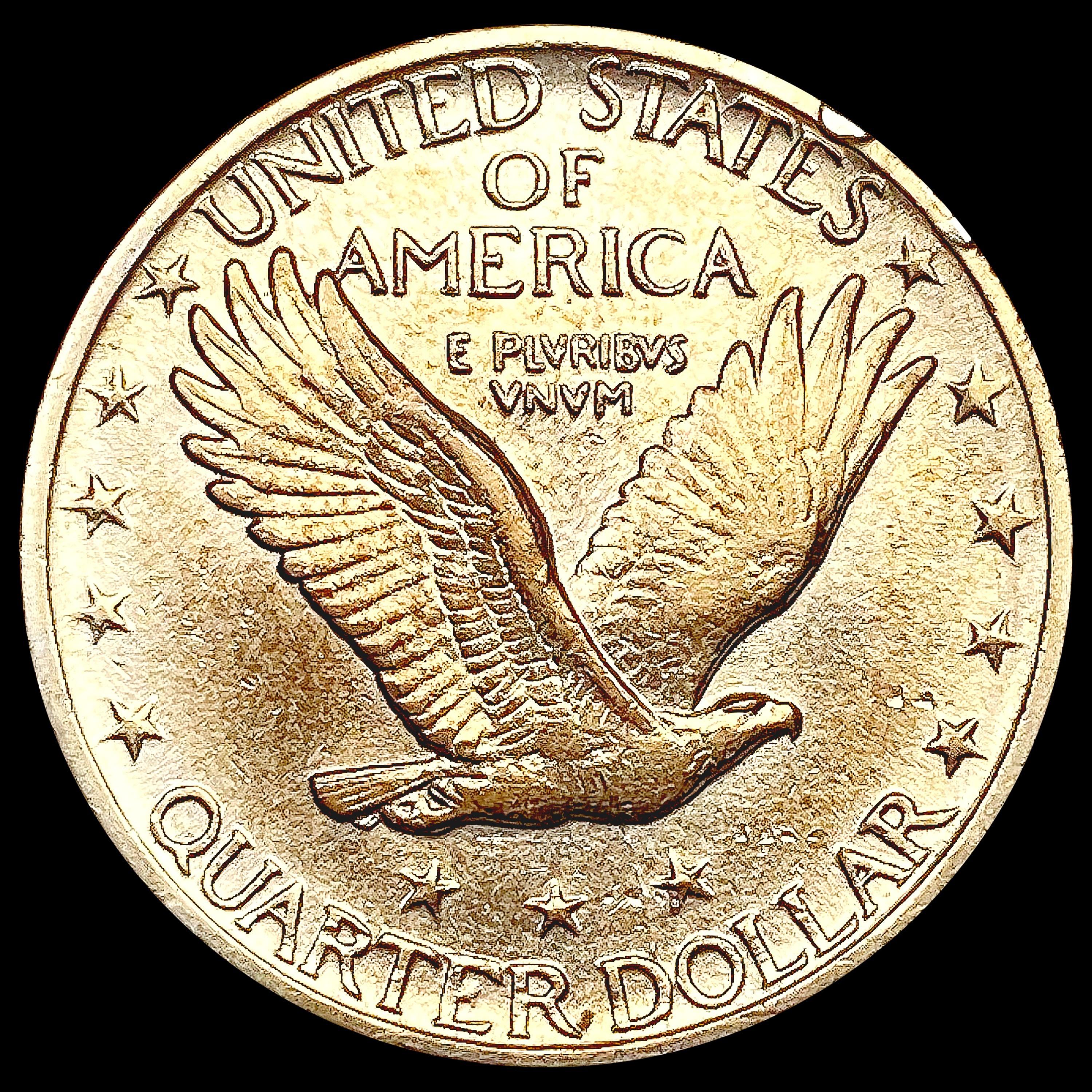 1917-D T2 Standing Liberty Quarter CHOICE AU