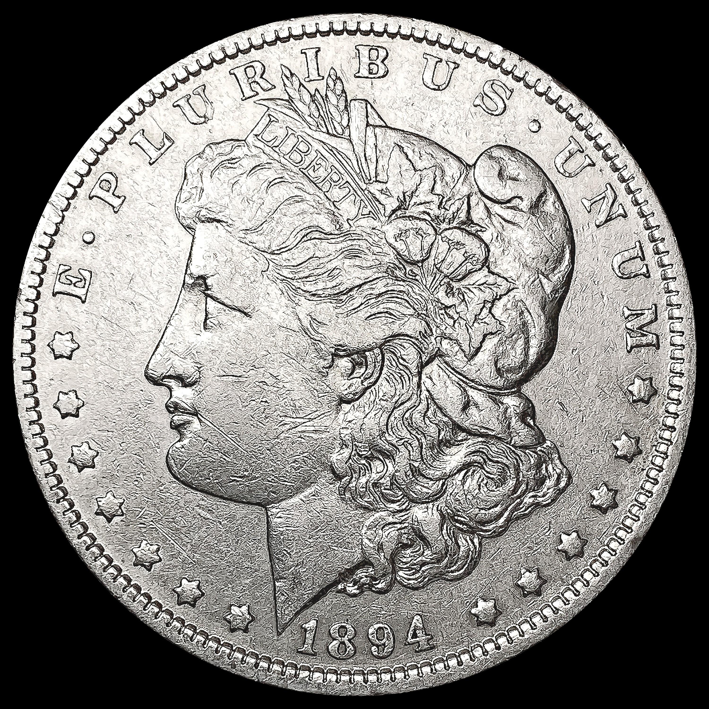 1894-O Morgan Silver Dollar CLOSELY UNCIRCULATED