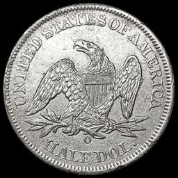 1855-O Seated Liberty Half Dollar CLOSELY UNCIRCUL