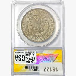 1884-O Morgan Silver Dollar ANACS AU53