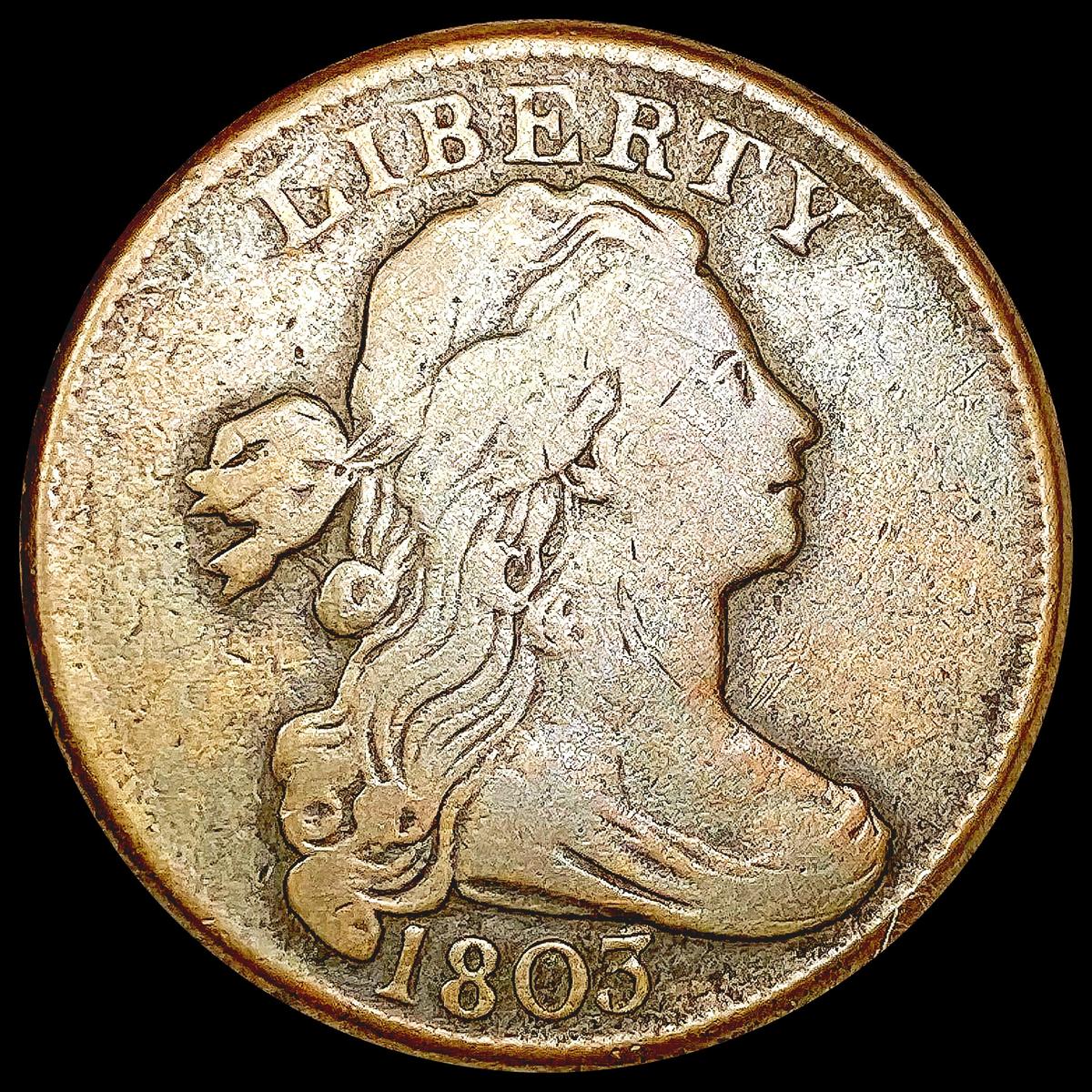 1803 Draped Bust Large Cent NICELY CIRCULATED