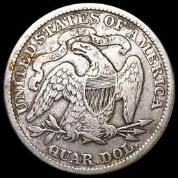 1876 Seated Liberty Quarter LIGHTLY CIRCULATED