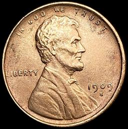 1909-S Wheat Cent CLOSELY UNCIRCULATED