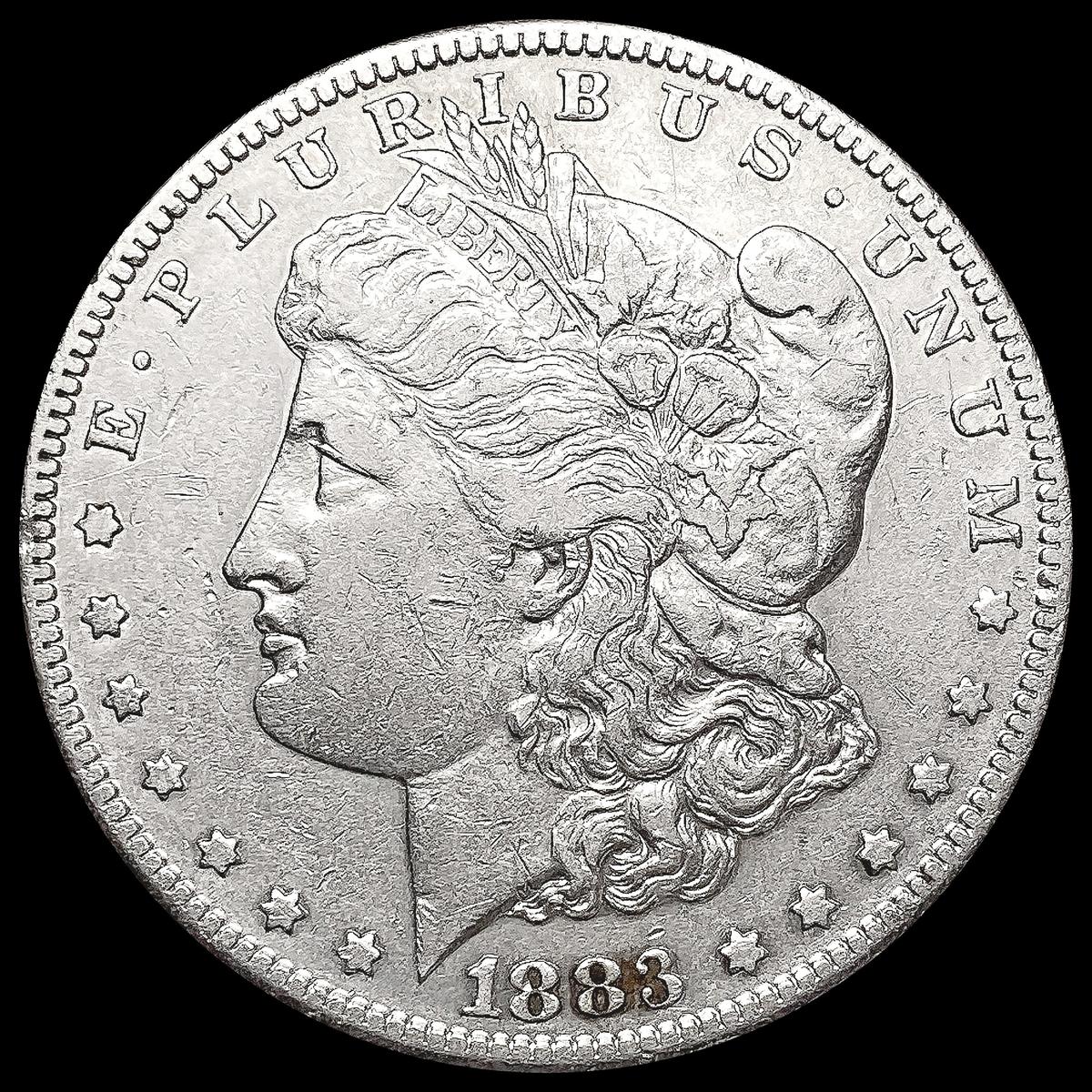 1883-S Morgan Silver Dollar NEARLY UNCIRCULATED