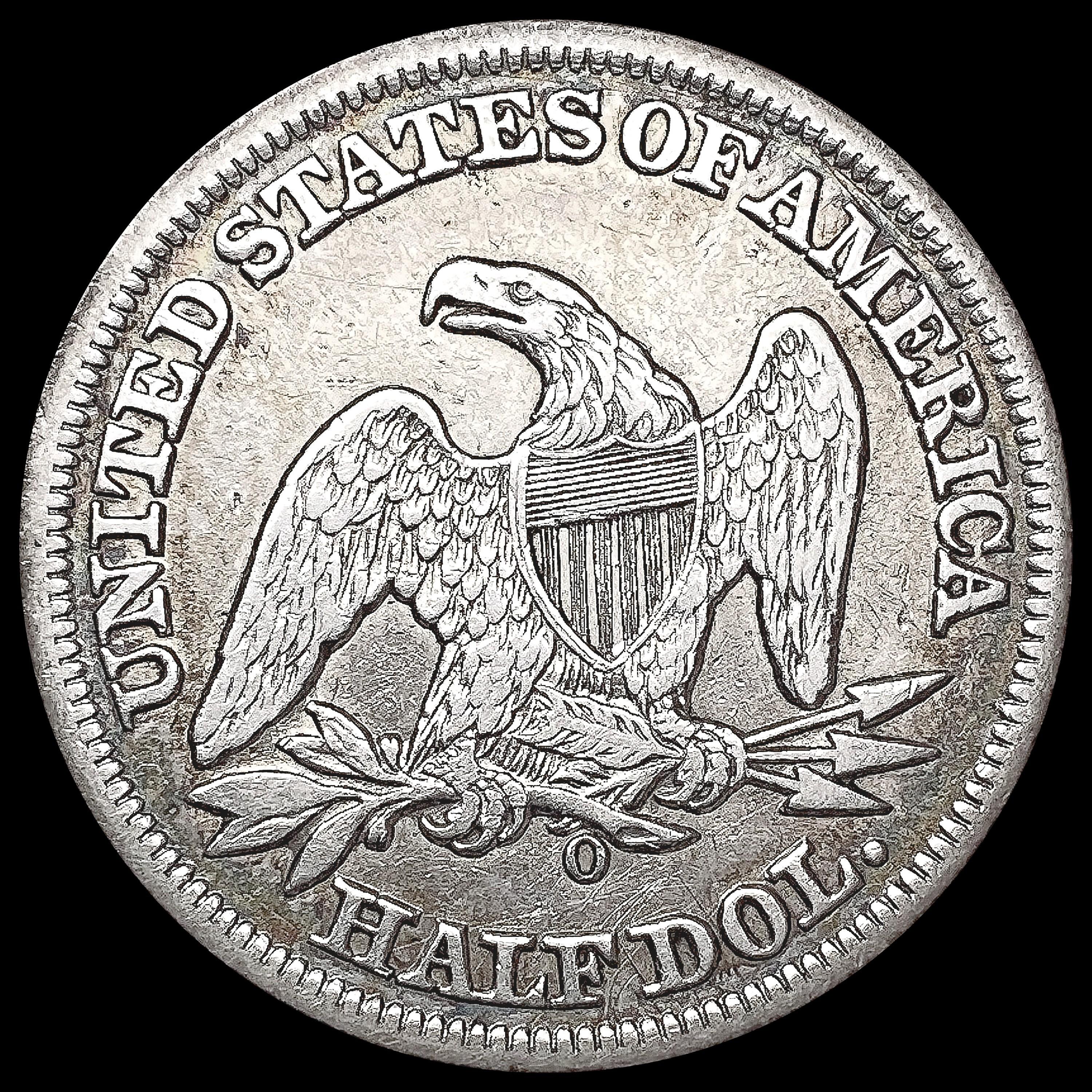 1859-O Seated Liberty Half Dollar CLOSELY UNCIRCUL