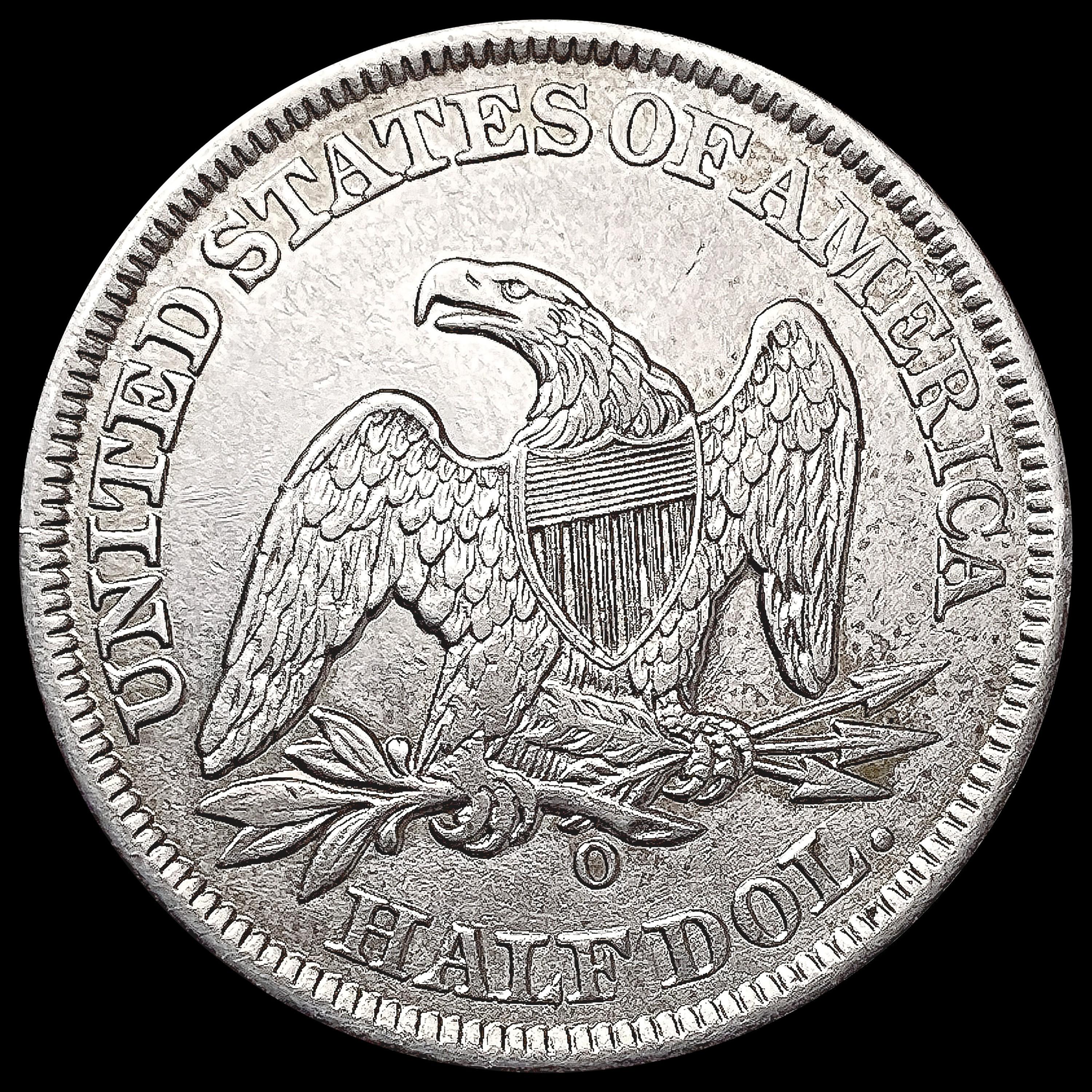 1858-O Seated Liberty Half Dollar UNCIRCULATED