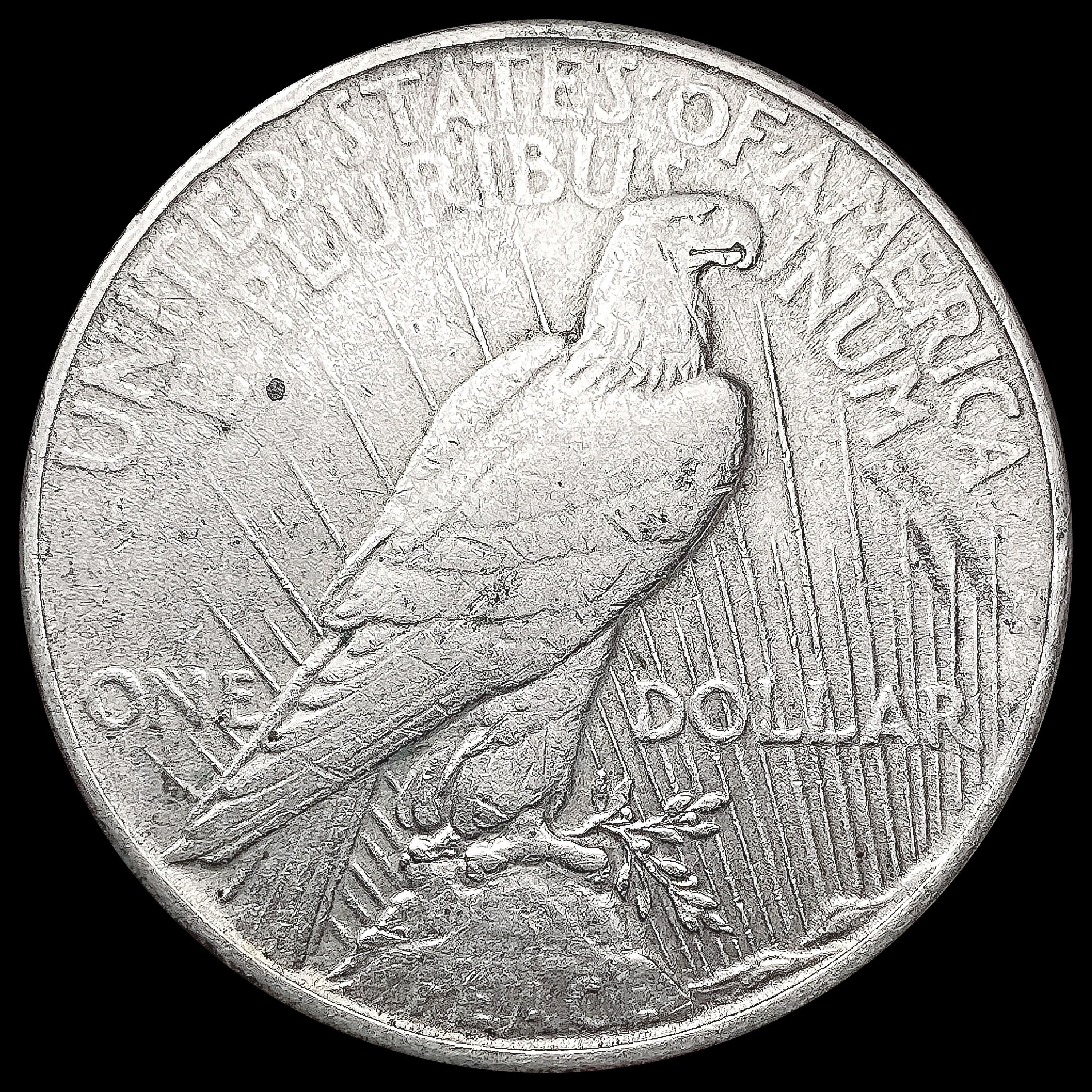 1935 Silver Peace Dollar CLOSELY UNCIRCULATED