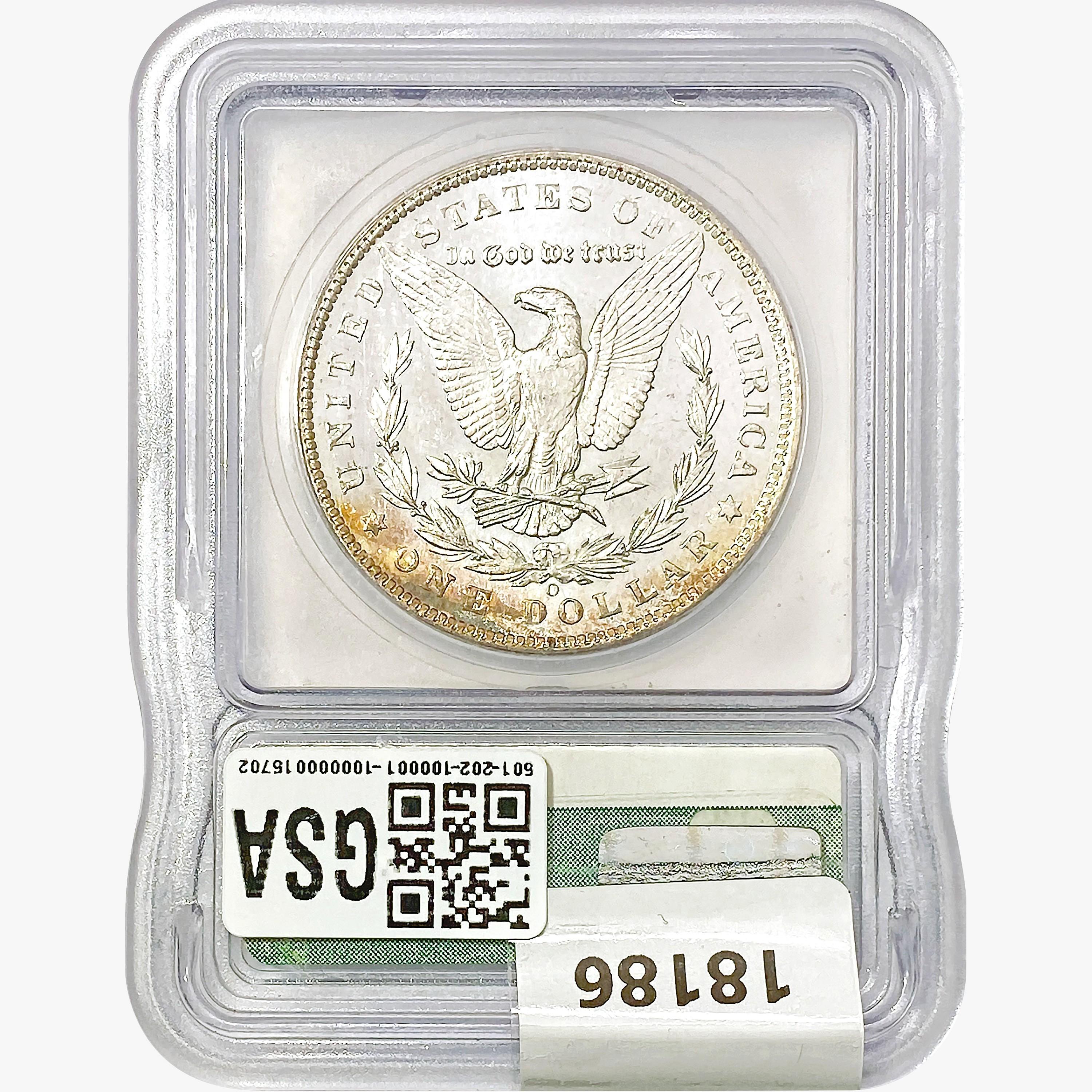 1904-O Morgan Silver Dollar ICG MS64