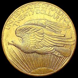 1908 $20 Gold Double Eagle CHOICE AU