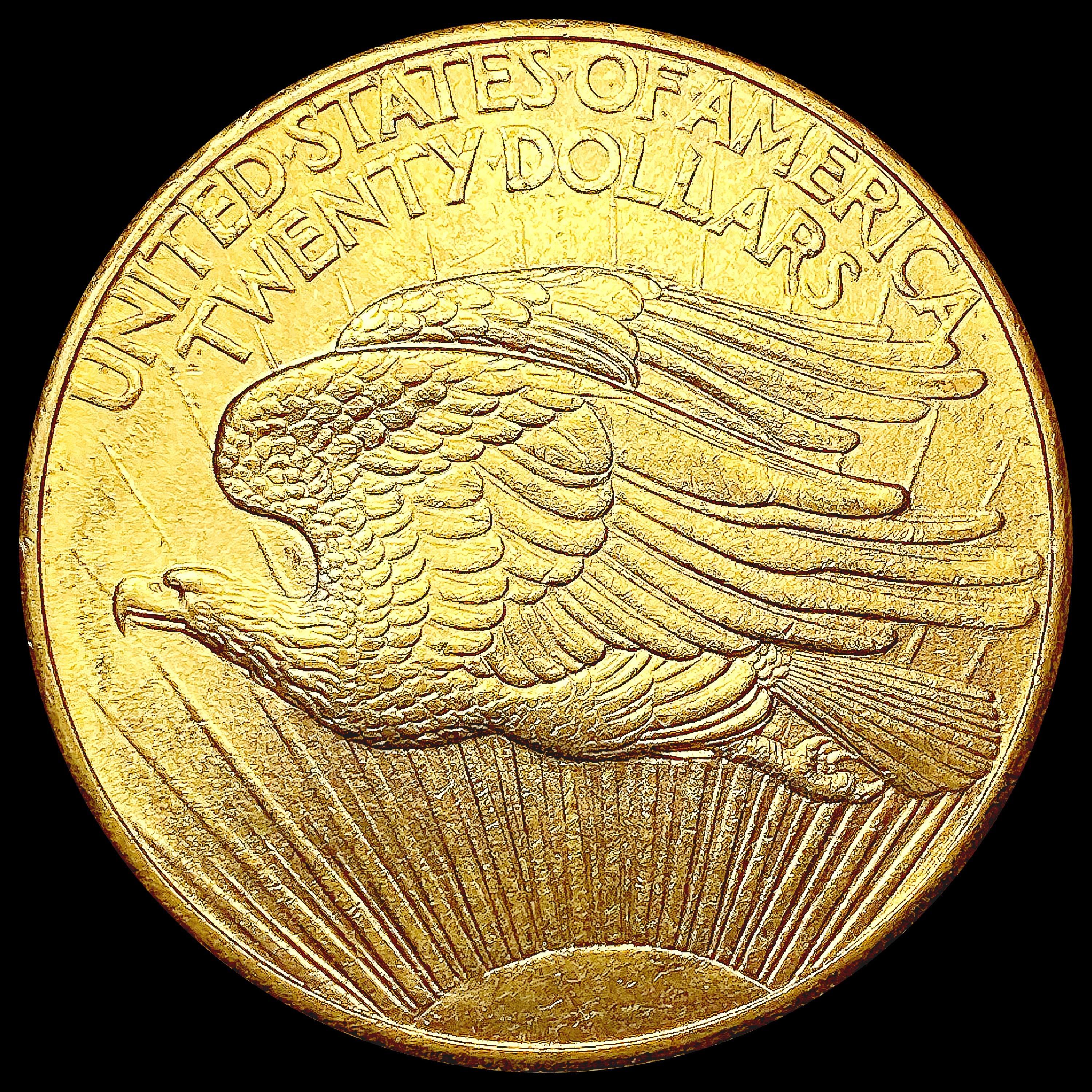 1908 $20 Gold Double Eagle CHOICE AU